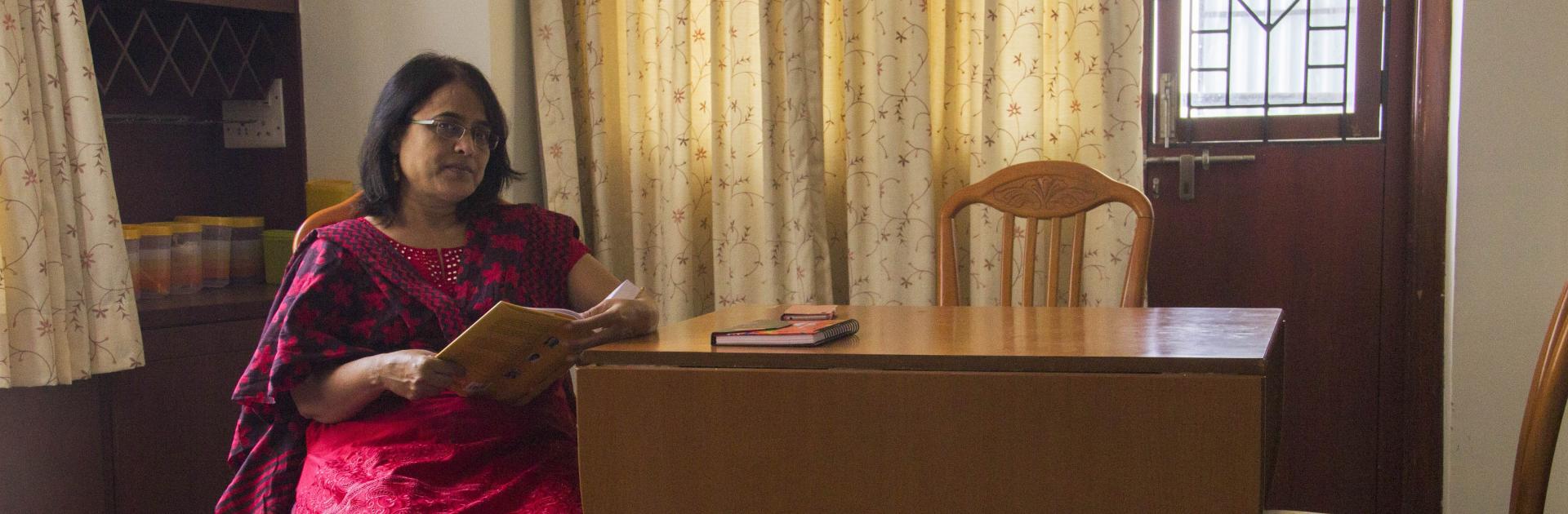 My Photo with table and book